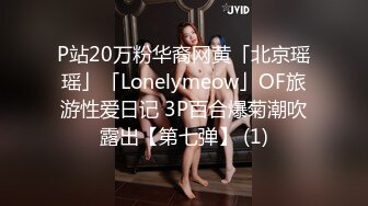 P站20万粉华裔网黄「北京瑶瑶」「Lonelymeow」OF旅游性爱日记 3P百合爆菊潮吹露出【第七弹】 (1)