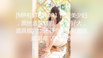 [MP4]STP25091 气质美少妇，黑丝道具自慰，乳头好大，道具插穴，还有个头头刺激按摩阴蒂 VIP2209