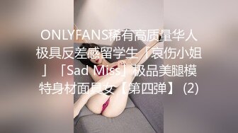 ONLYFANS稀有高质量华人极具反差感留学生「哀伤小姐」「Sad Miss」极品美腿模特身材面具女【第四弹】 (2)