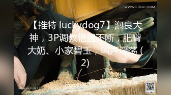 【推特 luckydog7】泡良大神，3P调教艳遇不断，肥臀大奶、小家碧玉，叫声淫荡 (2)