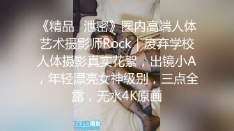 《精品️泄密》圈内高端人体艺术摄影师Rock｜废弃学校人体摄影真实花絮，出镜小A，年轻漂亮女神级别，三点全露，无水4K原画