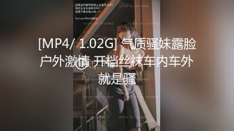 [MP4/ 1.02G] 气质骚妹露脸户外激情 开档丝袜车内车外就是骚