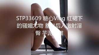 STP33609 糖心Vlog 红裙下的骚媚尤物 羞耻后入激射淫臀 芋泥啵啵